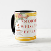 Flüstern des Morgens Tasse (Vorderseite Links)