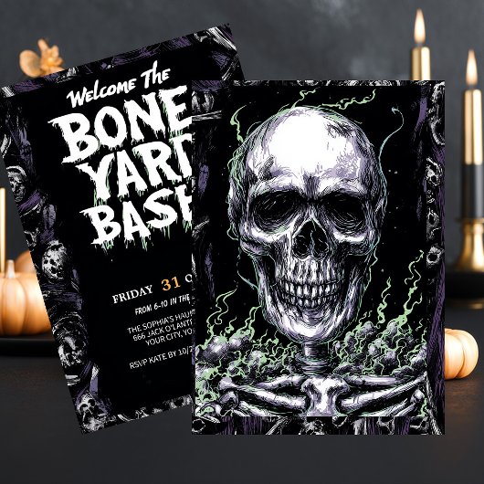 Flüstern des öminischen Schädels Einladung