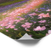 Flüstern des Paradieses Blossom Poster (Ecke)