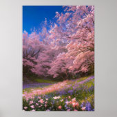 Flüstern des Paradieses Blossom Poster (Vorne)
