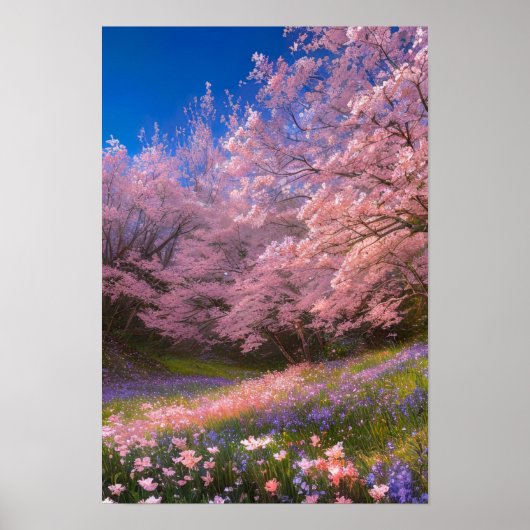 Flüstern des Paradieses Blossom Poster (Vorne)