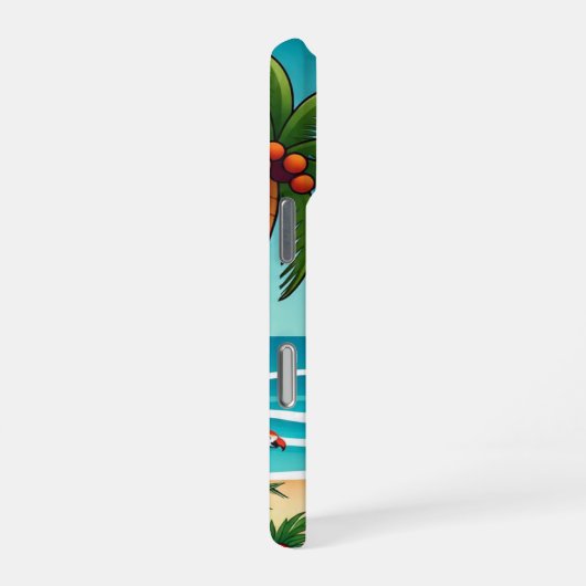 "Flüstern des Paradieses" iPhone Hülle (Rechte Seite)