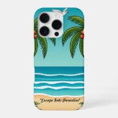 "Flüstern des Paradieses" iPhone Hülle (Rückseite)