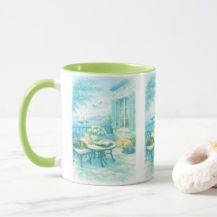 Flüstern des Salbei  Antikes Meerleben Tasse