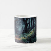 Flüstern des schweigenden Waldes Kaffeetasse (Mittel)