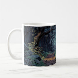 Flüstern des schweigenden Waldes Kaffeetasse