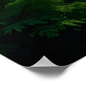 "Flüstern des Tals: Die goldene Stunde der Natur" Poster (Ecke)