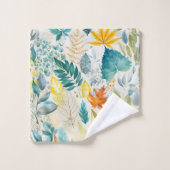 Flüstern des Waldes Badhandtuch Set (Waschlappen)