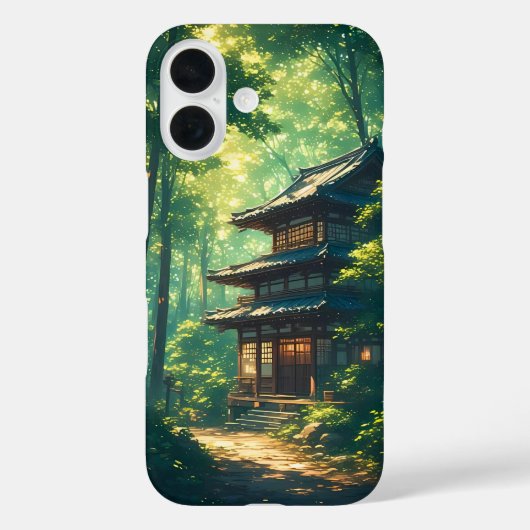 Flüstern des Waldes: Ein verstecktes japanisches R Case-Mate iPhone Hülle (Rückseite)