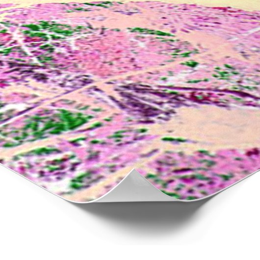 Flüstern des Waldland-Posters Poster (Ecke)