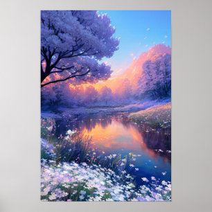 Flüstern des Weißen Flusses Poster