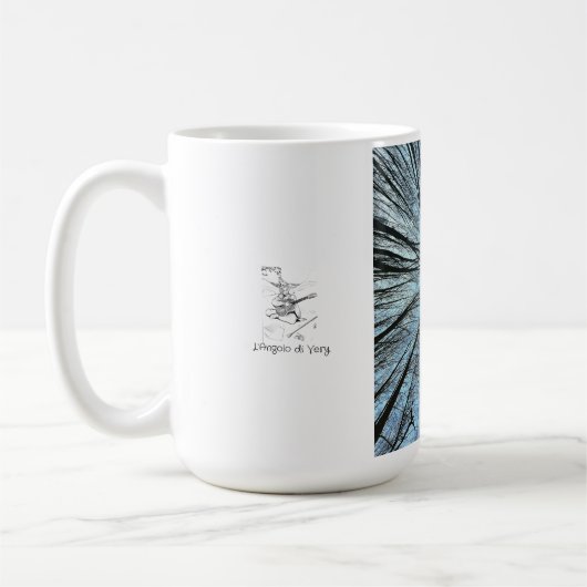 Flüstern des Whisperwaldes Kaffeetasse (Links)