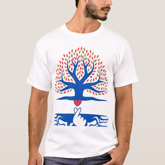 Flüstern des Wilden-Männer-Hemdes T-Shirt (Vorderseite)