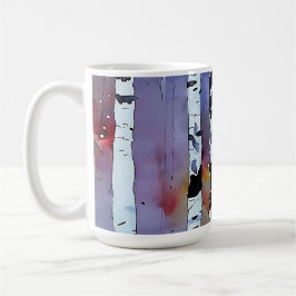 Flüstern des Winterwaldes Kaffeetasse