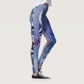 Flüstern des Winterwaldes Leggings (Rechts)