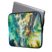 Flüstern des Zederbachs Laptopschutzhülle (Vorderseite Links)