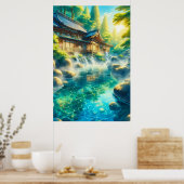 Flüstern des Zederbachs Poster (Küche)