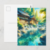 Flüstern des Zederbachs Postkarte (Vorne/Hinten)