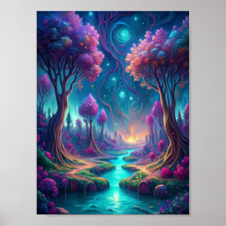 "Flüstern einer Dreamscape" Poster