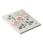 Flüstern einer Rose - Ein traumhaftes Wassersportz Notizblock (angewinkelt)