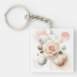 Flüstern einer Rose - Ein traumhaftes Wassersportz Schlüsselanhänger