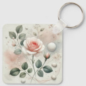 Flüstern einer Rose - Ein traumhaftes Wassersportz Schlüsselanhänger (Rückseite)