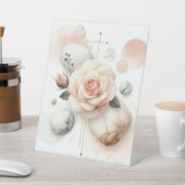 Flüstern einer Rose - Ein traumhaftes Wassersportz Sockelschild (In SItu)