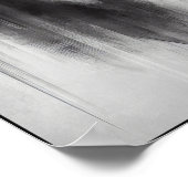 Flüstern einer vergessenen Ära Abstrakt Poster (Ecke)