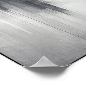 Flüstern einer vergessenen Ära Abstrakt Poster (Ecke)