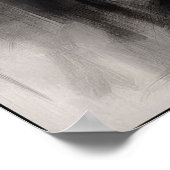 Flüstern einer vergessenen Ära Abstrakt Poster (Ecke)