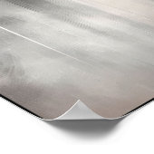 Flüstern einer vergessenen Ära Abstrakt Poster (Ecke)