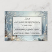 Flüstern einer Wintersonne Begleitkarte (Vorderseite)