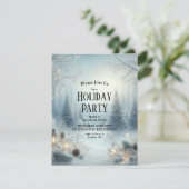 Flüstern einer Wintersonne Einladung (Stehend Vorderseite)