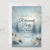 Flüstern einer Wintersonne Einladung (Vorderseite)