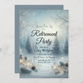 Flüstern einer Wintersonne Einladung (Vorne/Hinten)