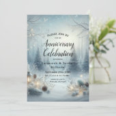 Flüstern einer Wintersonne Einladung (Stehend Vorderseite)