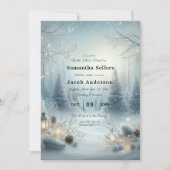 Flüstern einer Wintersonne Einladung (Vorderseite)