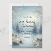 Flüstern einer Wintersonne Einladung (Vorderseite)