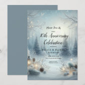 Flüstern einer Wintersonne Einladung (Vorne/Hinten)