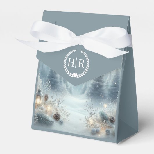 Flüstern einer Wintersonne Geschenkschachtel (Vorderseite)