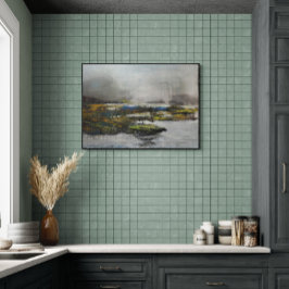 Flüstern eines Misty Brook Fotodruck