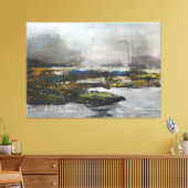 Flüstern eines Misty Brook Leinwanddruck (Insitu (Wohnzimmer))