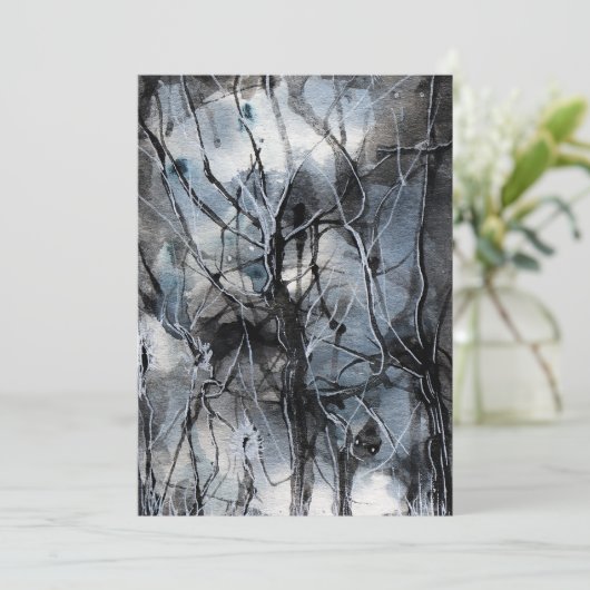 Flüstern Einladung (Stehend Vorderseite)