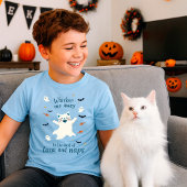 flüstern | Funny Spooky Halloween Cat T-Shirt