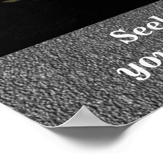 Flüstern Gottes Poster (Ecke)