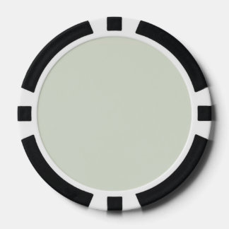 Flüstern Grün Einfarbig Pokerchips