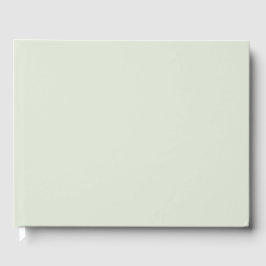 Flüstern Grün Solid Farbe Gästebuch