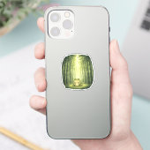 Flüstern im Bambus Aufkleber (Telefon)