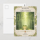 Flüstern im Bambus Postkarte (Vorne/Hinten)