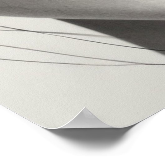 Flüstern im Blick Poster (Ecke)